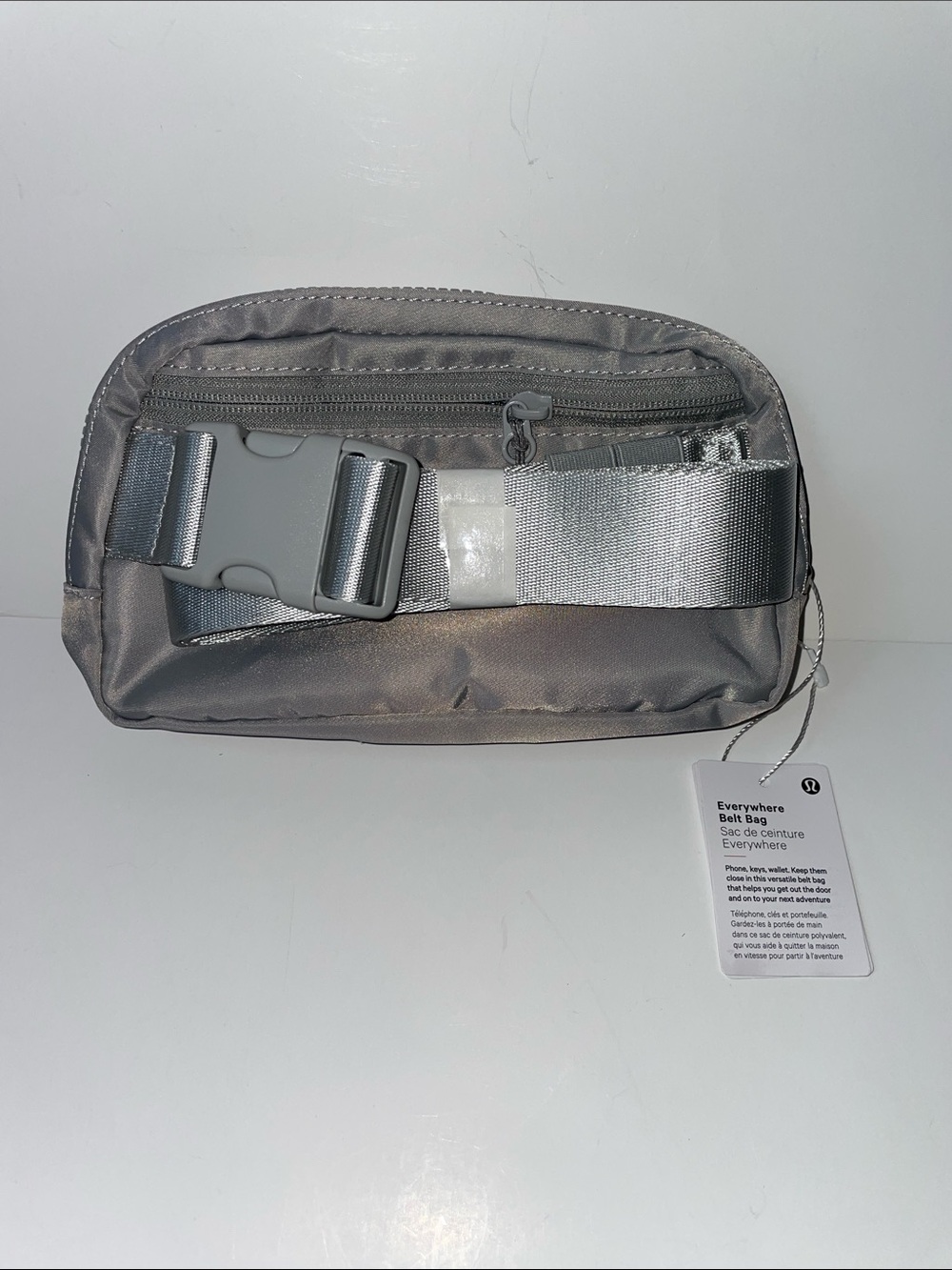 NWT lululemon athletica Everywhere Belt Bag - Light Gray - Picture 2 of 7